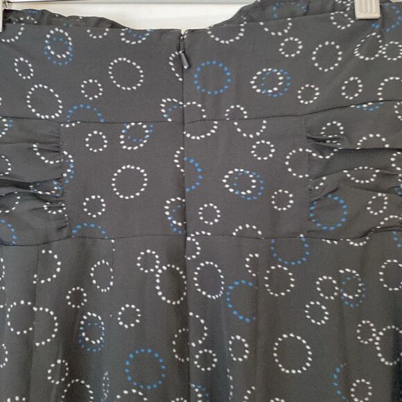 NWT NEW American Eagle Circle Print Strapless Mini Dress Sweetheart Neck Size 2 - Picture 9 of 11